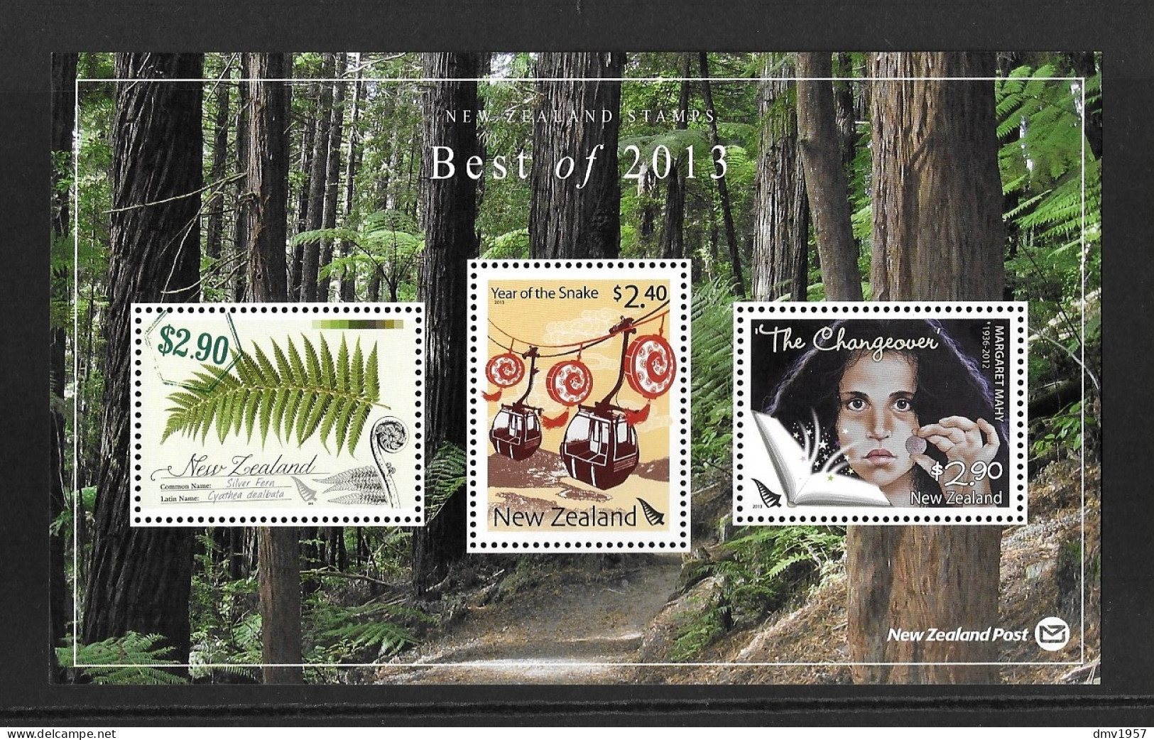 New Zealand 2013 MNH Best Of 2013 - (1 Sheet Sg 3433, 3427, 3439) - Unused Stamps