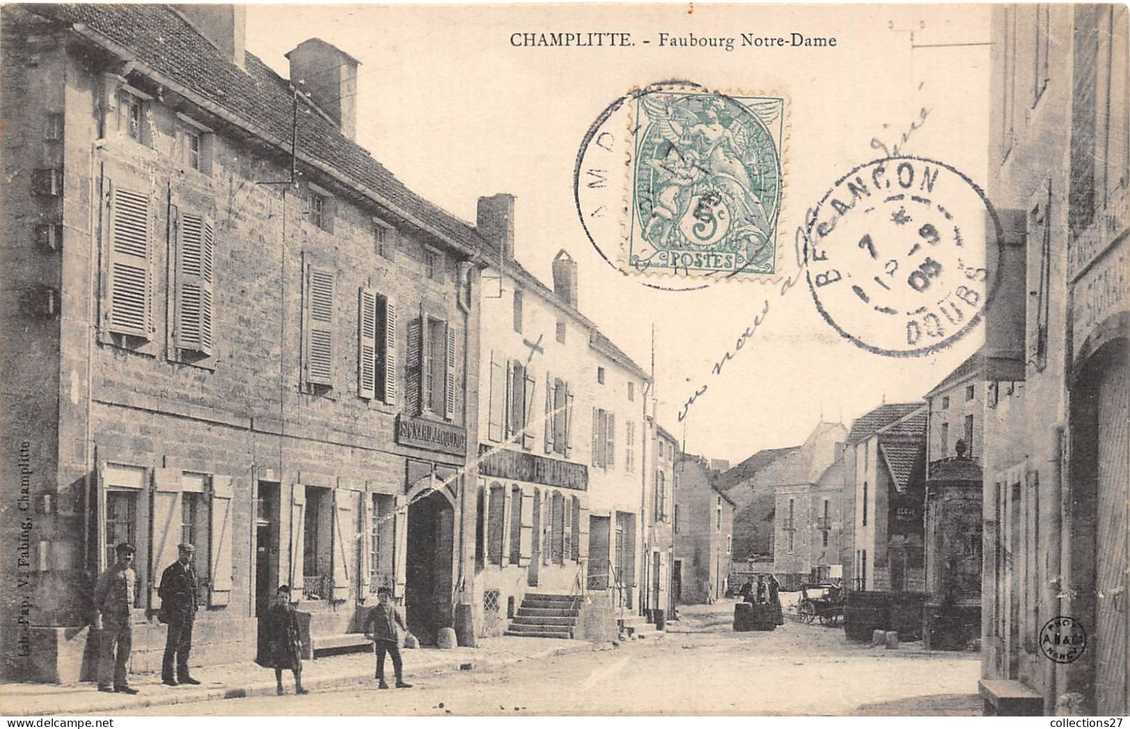 70-CHAMPLITTE- FAUBOURG NOTRE-DAME - Champlitte