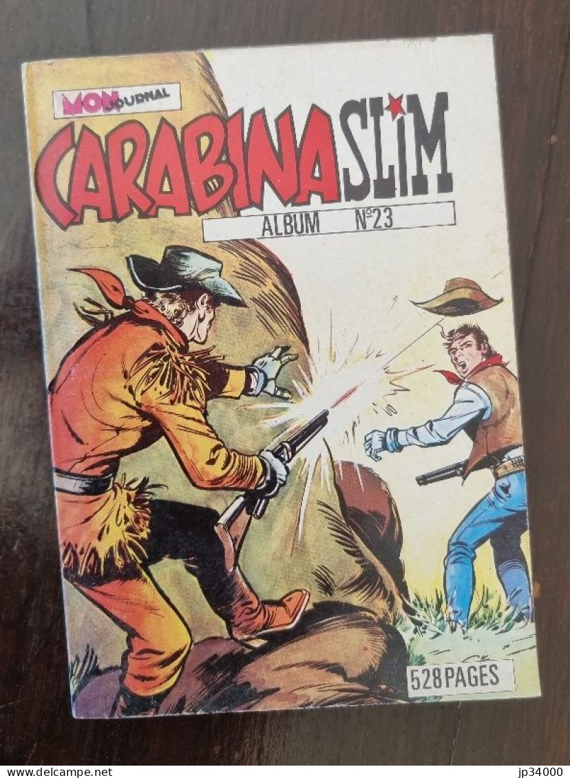 CARABINA SLIM: Album N°23 Avec N°89 à 92. Collection Mon Journal  En 1975 (neuf) - Small Size