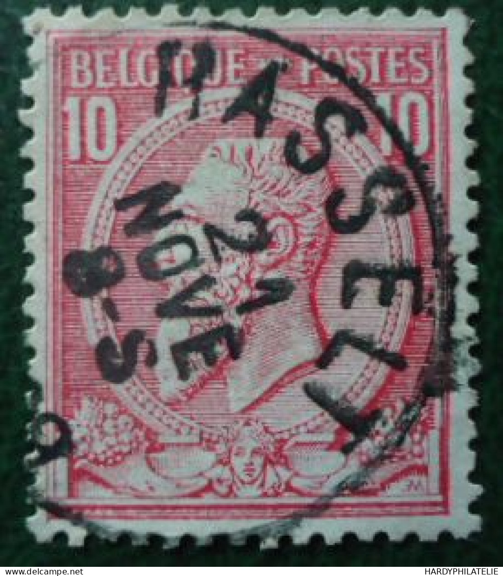 BELGIQUE N°46 Oblitéré - 1884-1891 Leopoldo II