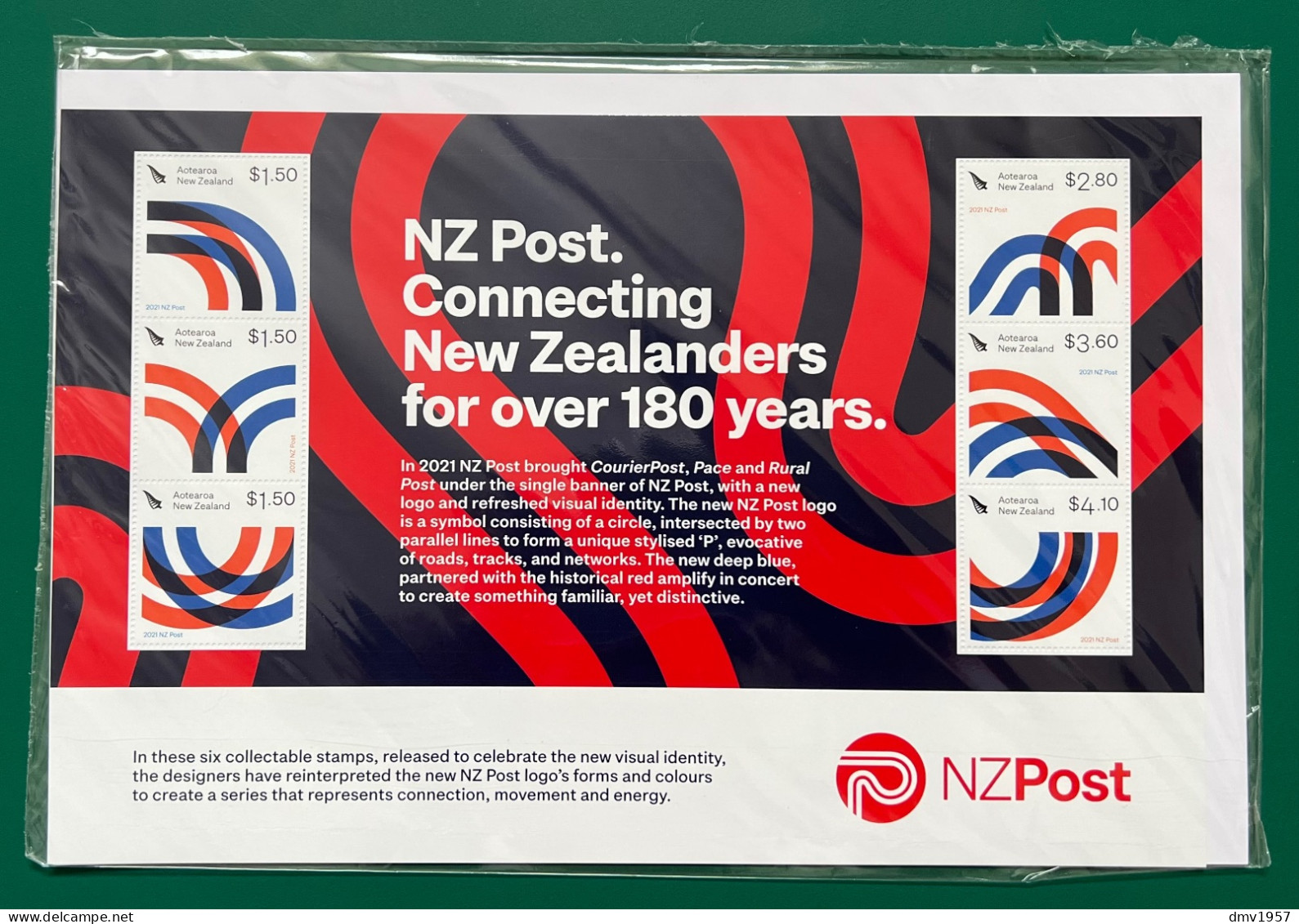 New Zealand 2021 MNH NZ Post Connecting New Zealanders For 180 Yrs Souvenir Sheet - Blocs-feuillets