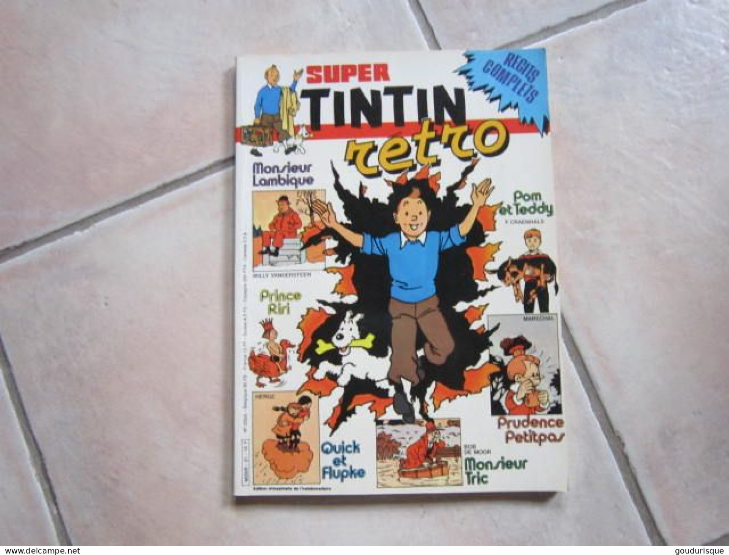 TINTIN SUPER TINTIN RETRO N°21 - Tintin