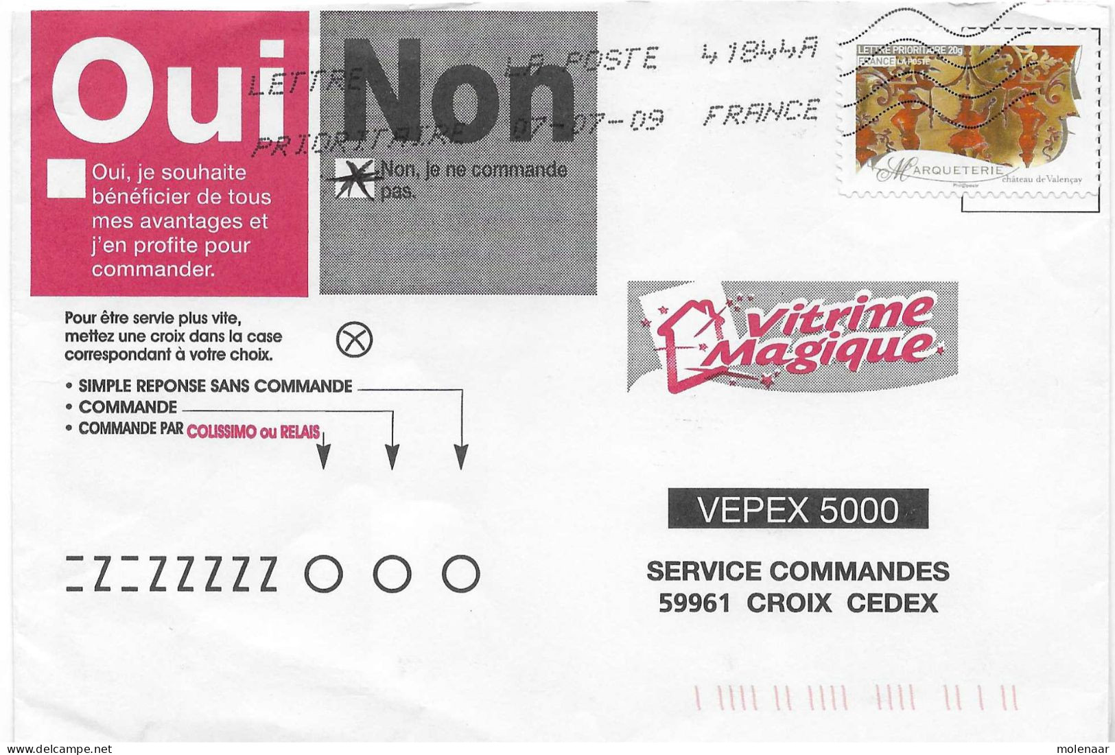 Postzegels > Europa > Frankrijk > 1945-.... > 2000-2009 > Brief Met 1 Postzegel (17421) - Lettres & Documents