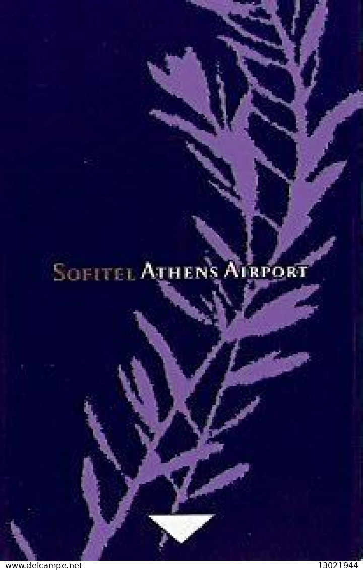 GRECIA   KEY HOTEL  Sofitel Athens Airport - Hotelsleutels (kaarten)