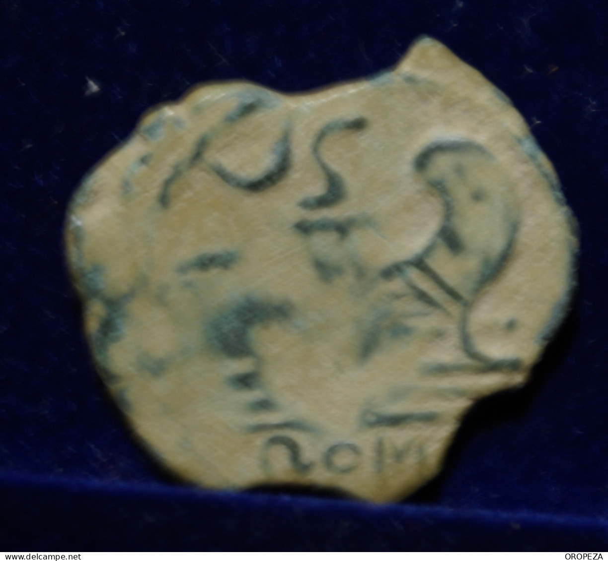 29 -  BONITO  SEMIS  DE  JANO - SERIE SIMBOLOS -  CRECIENTE - MBC - Republic (280 BC To 27 BC)