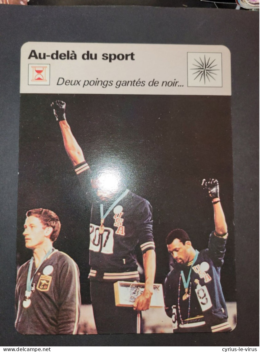 Jeux Olympiques Mexico 1968  ** T.Smith  ** J.Carlos - Deportes