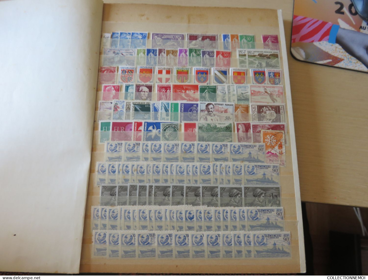 FRANCE LOT DE DIVERS PERIODES DE TIMBRES,,,,, Luxes ,,, Avec Charniere   ,, , Oblitérés ,,,, TOUT EST POSSIBLE - Collections (en Albums)