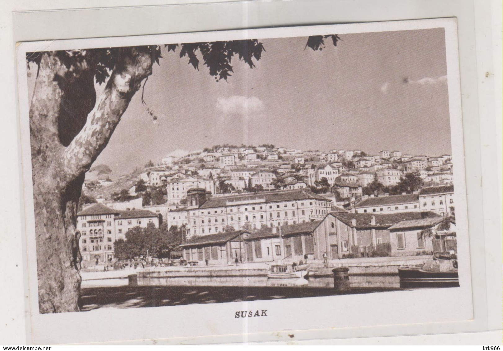 CROATIA RIJEKA SUSAK Nice Postcard VF - Croatie