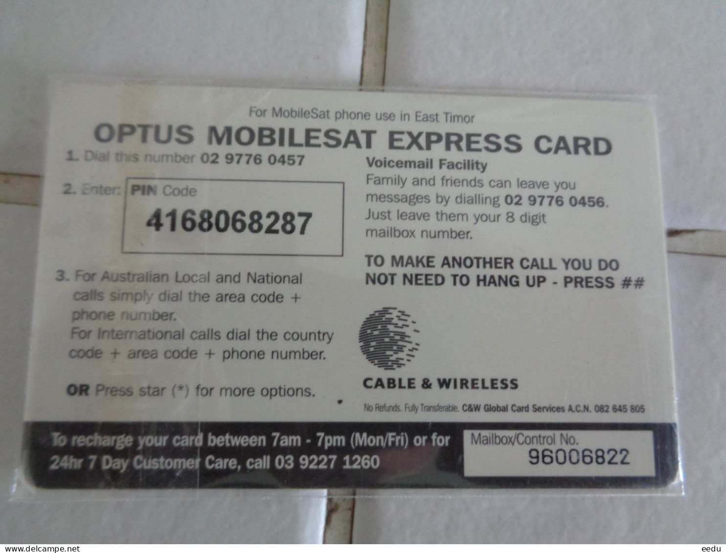 East Timor Phonecard - Osttimor