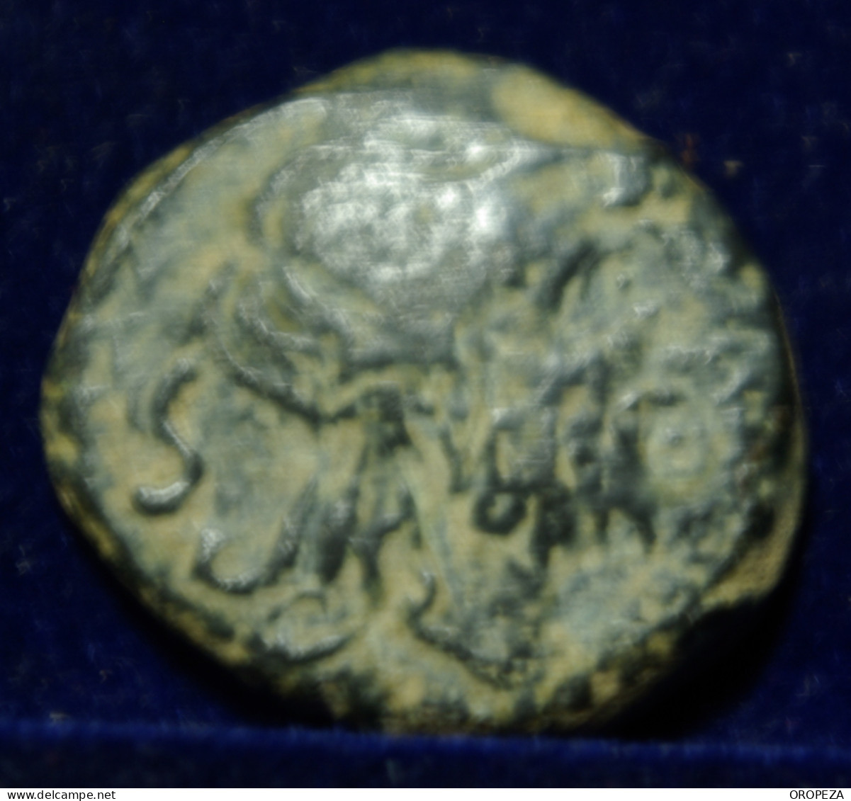 31 -  BONITO  SEMIS  DE  JANO - SERIE SIMBOLOS -  CRECIENTE - MBC - Republic (280 BC To 27 BC)