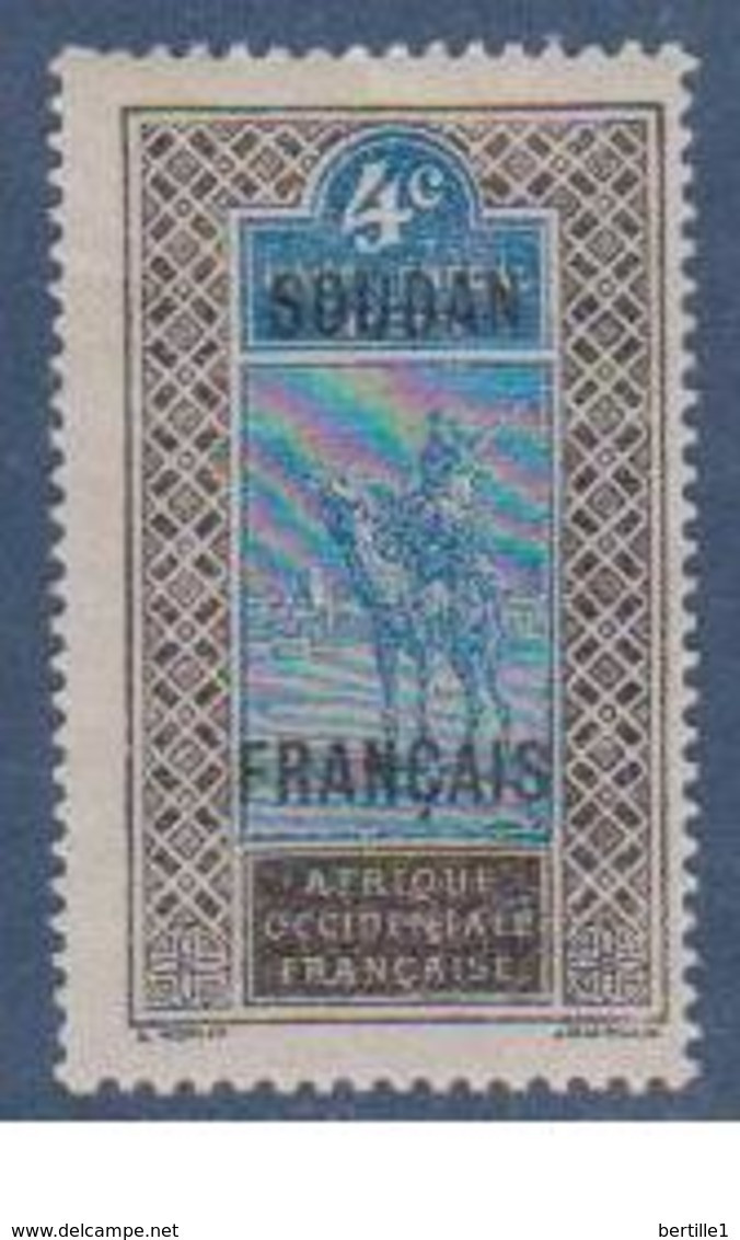 SOUDAN     N°  YVERT  :   22       NEUF AVEC  CHARNIERES      ( Ch  3 / 16 ) - Unused Stamps