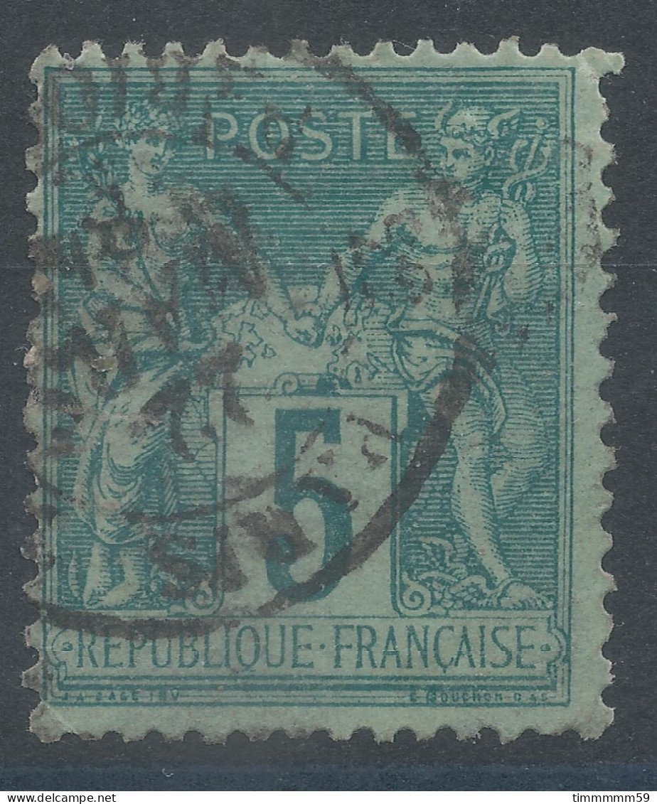 Lot N°83345   N°75, Oblitéré Cachet à Date De 22 PARIS 22  "PERIODIQUES" - 1876-1898 Sage (Type II)