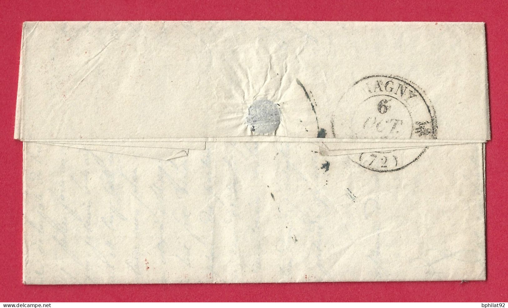 !!! MARQUE POSTALE RARE DU BUREAU DE LA CHAMBRE DES PAIRS DE 1836 - 1801-1848: Precursori XIX