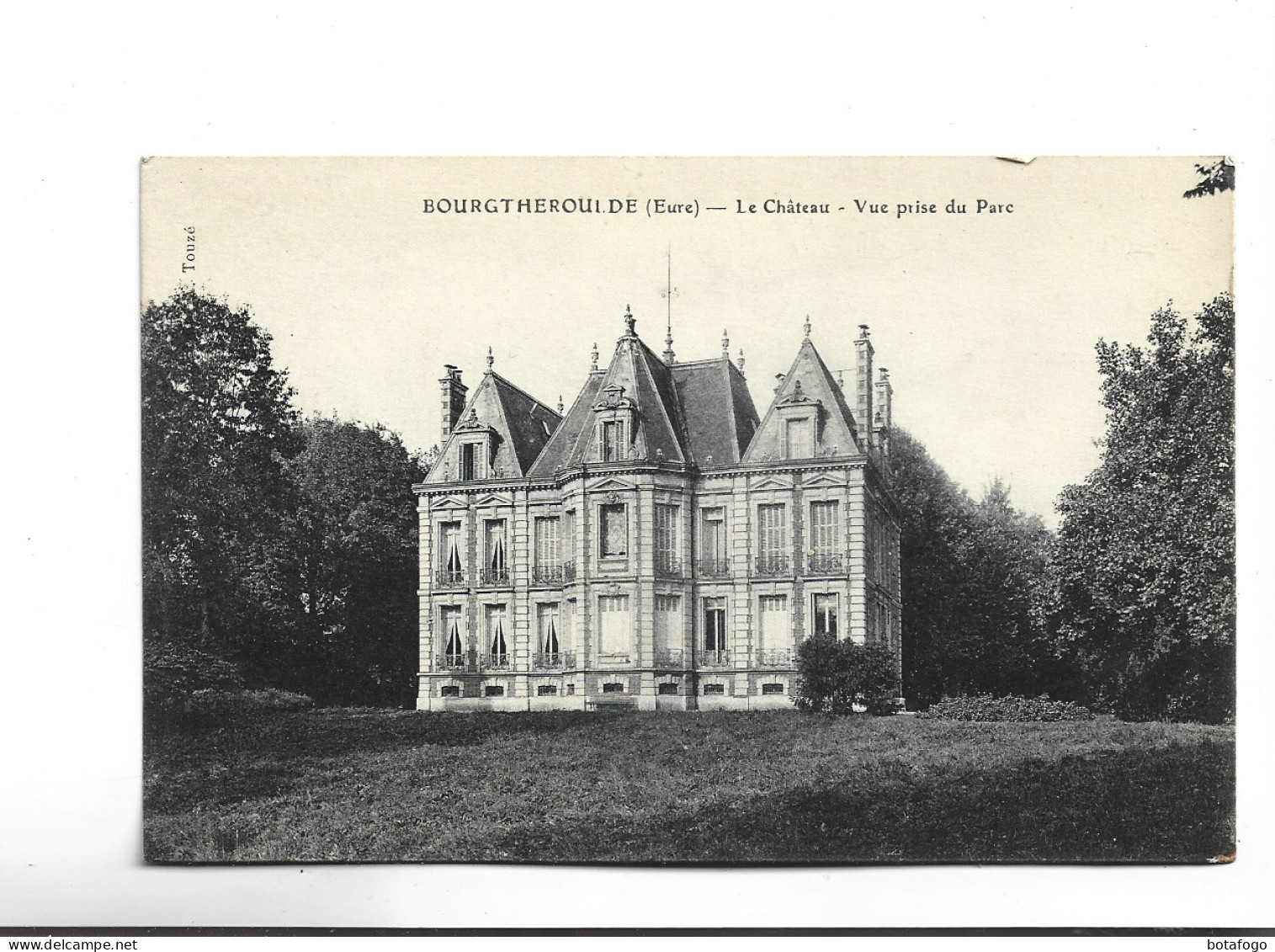 CPA DPT 27  BOURG THEROULDE, LE CHATEAU - Bourgtheroulde