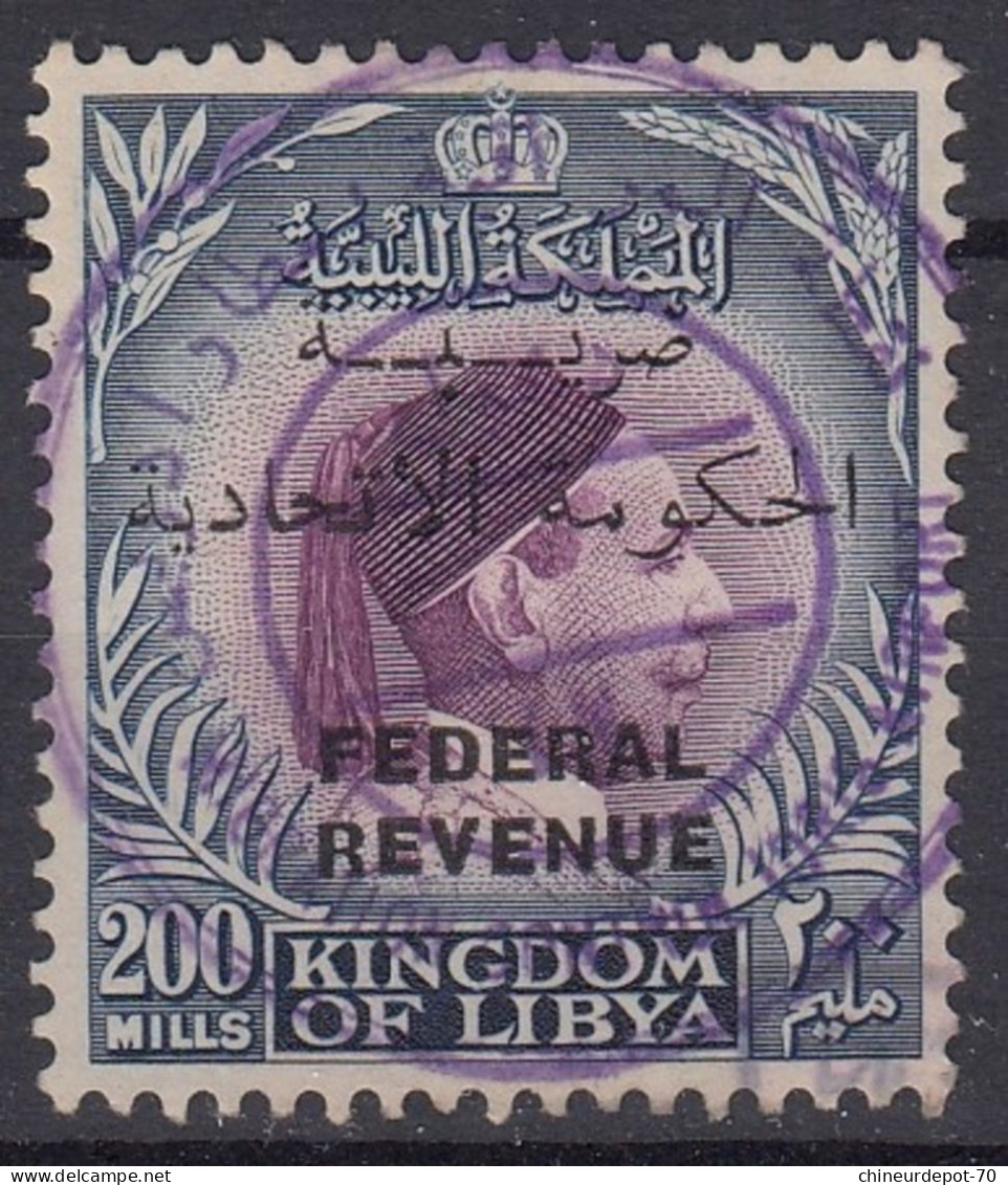 Timbres Libye - Libya