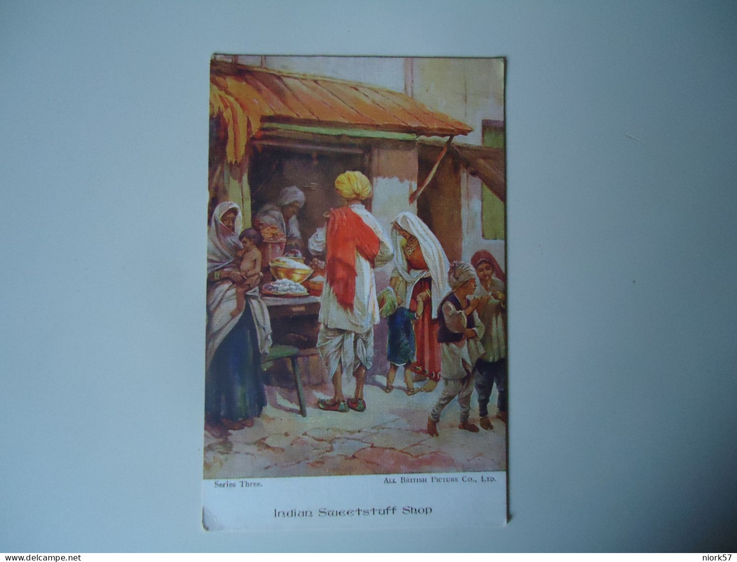 INDIA    POSTCARDS  INDIANS SWEETSTTUFF  SHOP   MORE  PURHASES 10%  DISSCOUNT - India