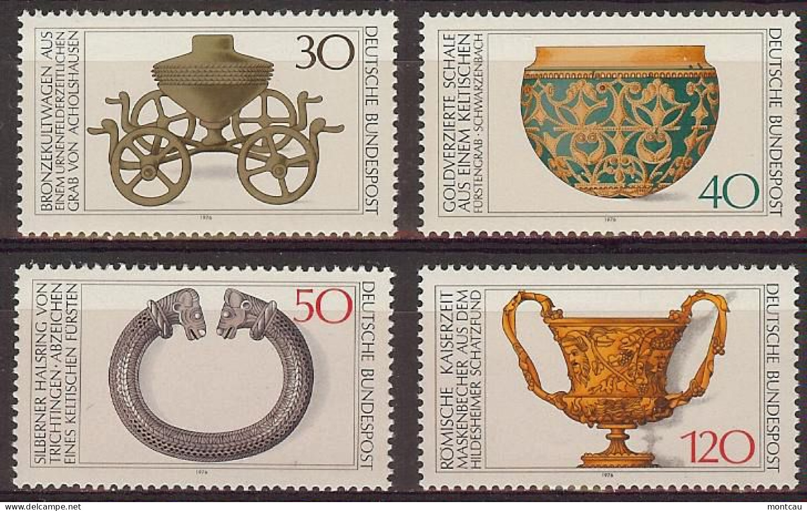 Germany 1976. Descubrimientos M=897-00 Y=746-49  (**) - Nuovi