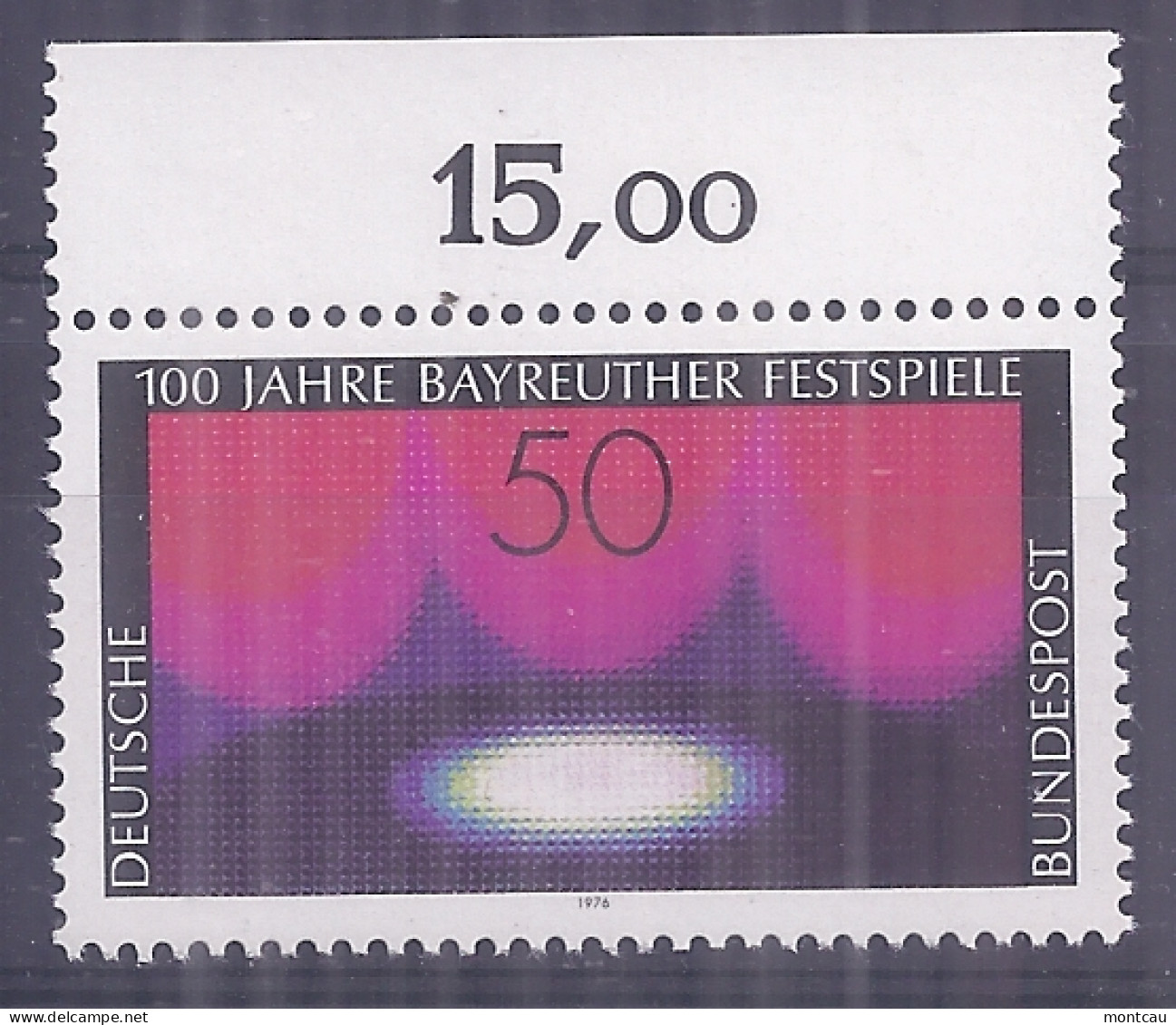 Germany 1976. Festival Bayreuth M=896 Y=745  (**) - Ongebruikt