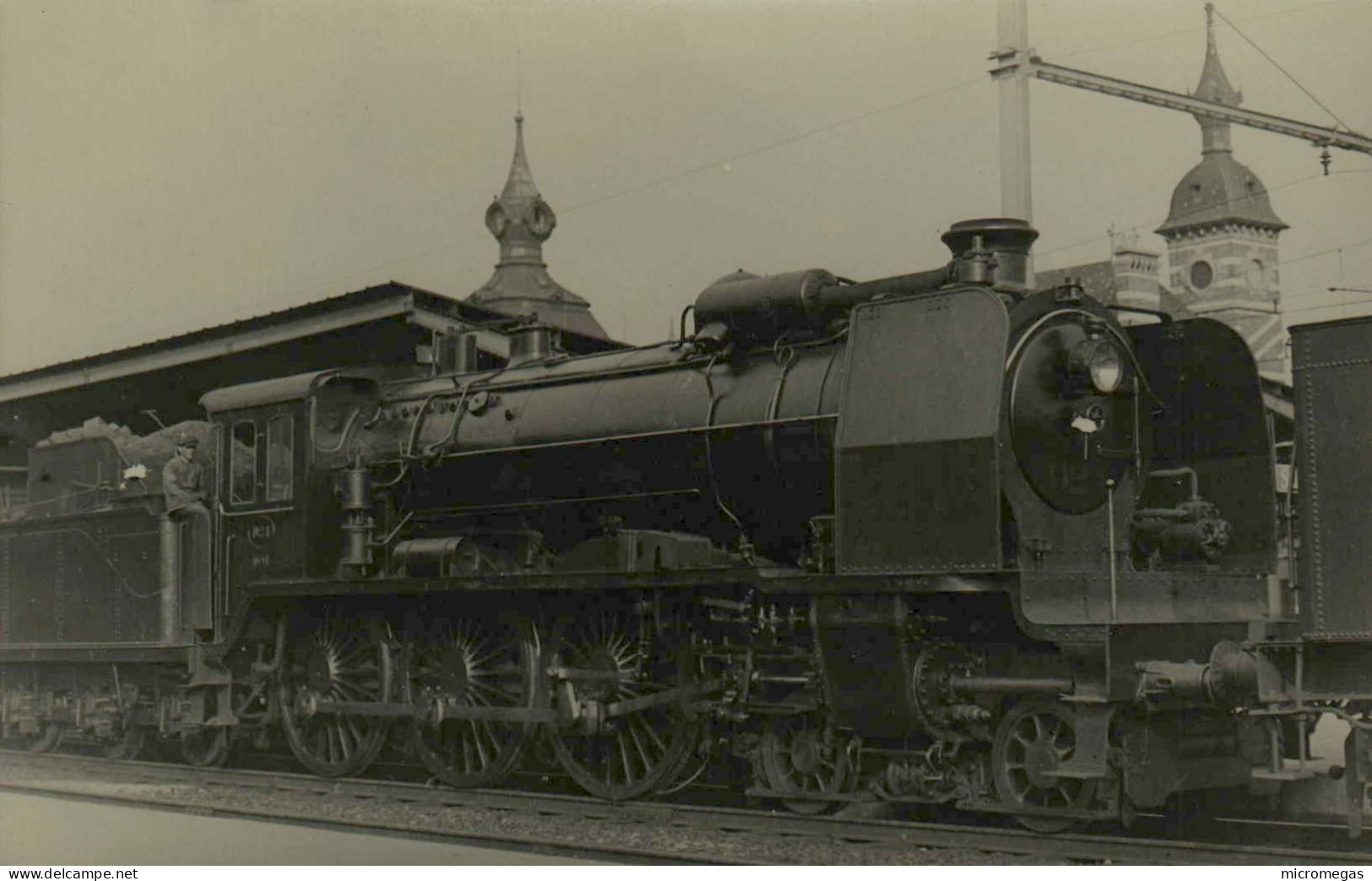 Locomotive à Identifier - Cliché Jacques H. Renaud - Eisenbahnen