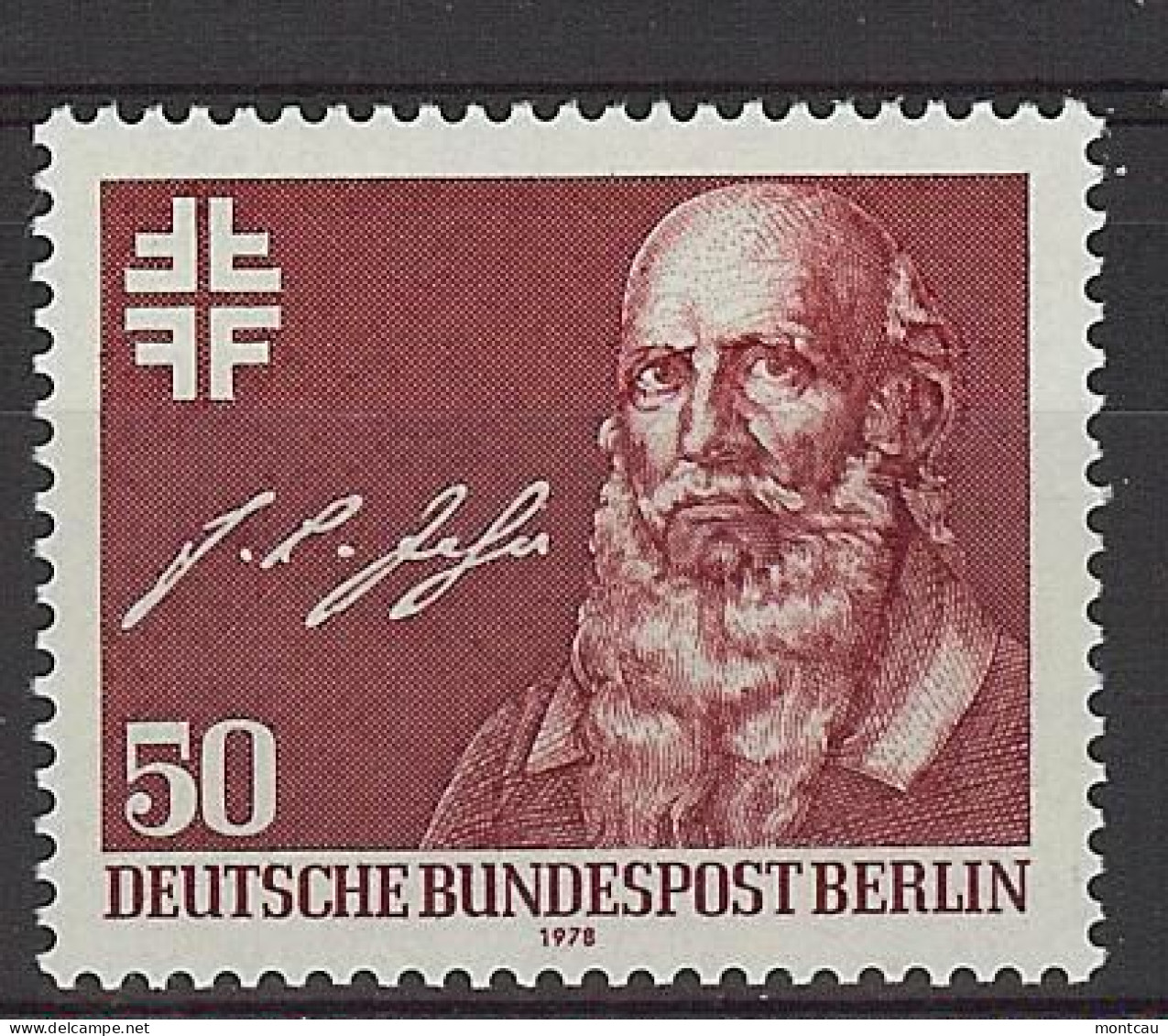 Berlín 1978. Friederich Ludwig Jahn M=570 Y=532  (**) - Neufs