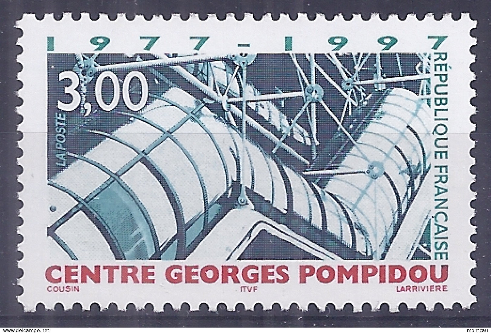 Francia 1997. YT = 3044 -  (**). Centro Georges Pompidou - Unused Stamps