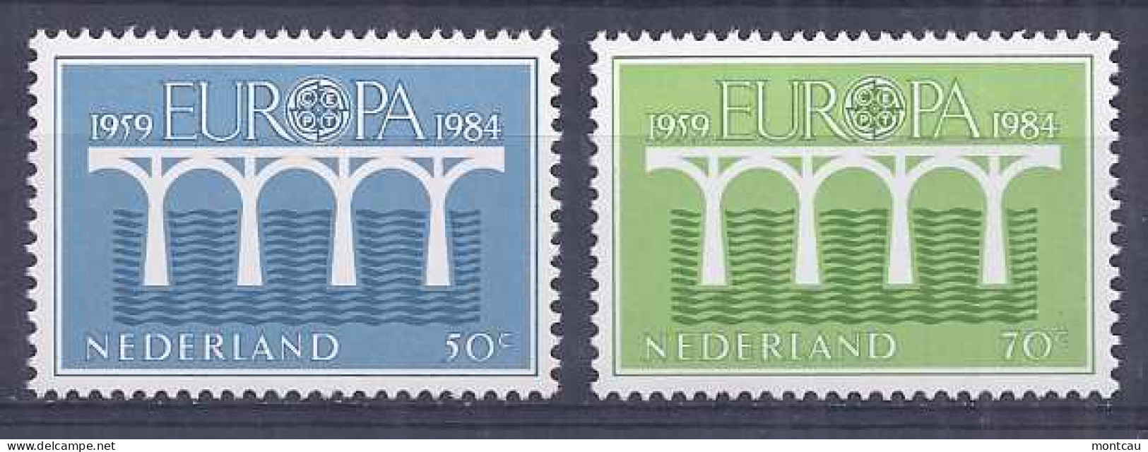 Europa 1984. Nederland Mi 1251-52 MNH (**) - 1984