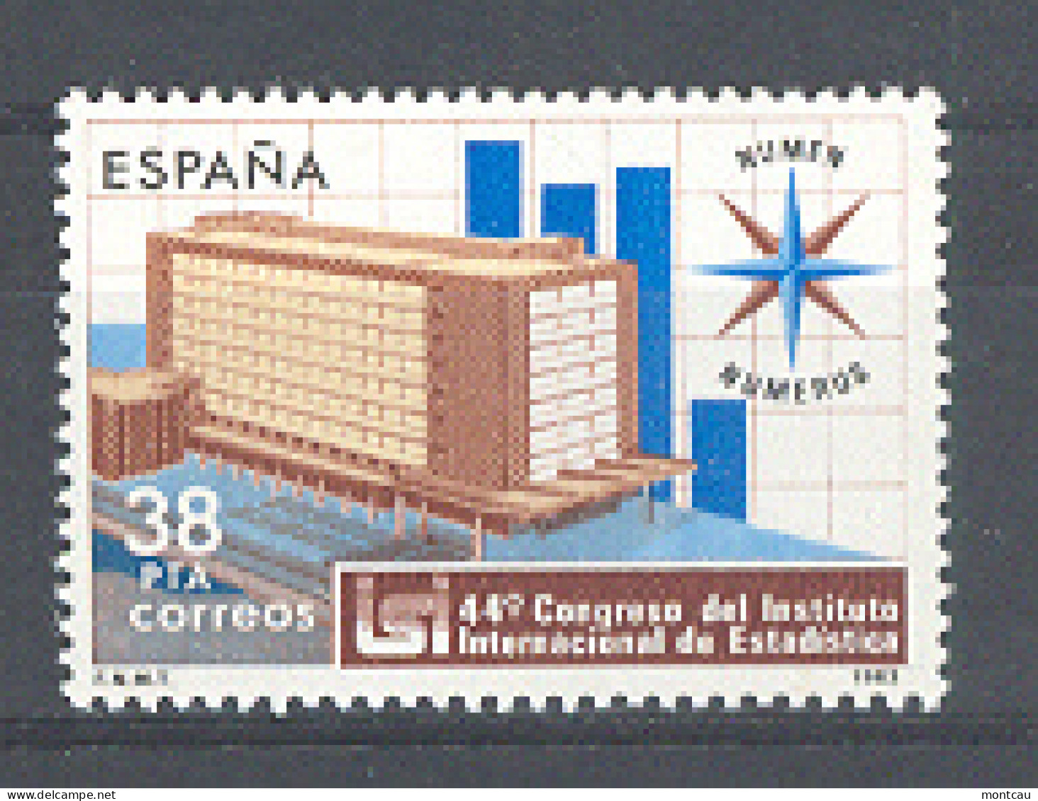 Spain. 1983 Instituto Estadistica Ed 2718 (**) - Unused Stamps