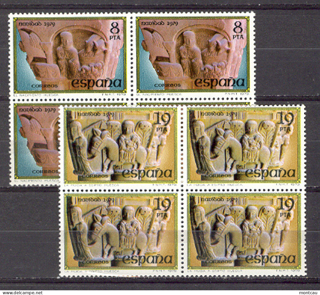 Spain 1979. Navidad Ed 2550-51 Bloque - Neufs