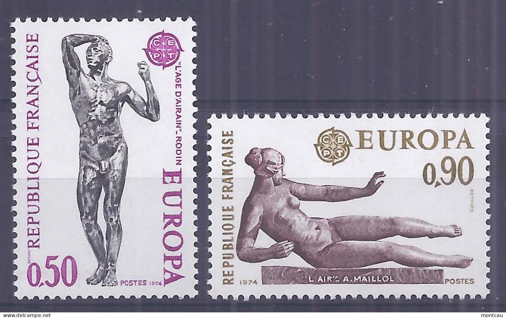 Francia 1974. Europa YT = 1789-90 (**) - Nuovi