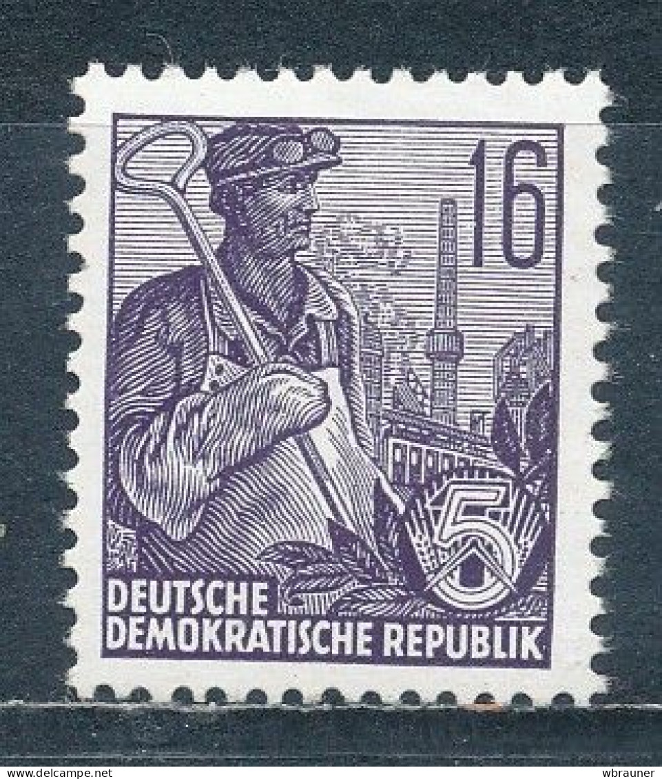 DDR 412 XII ** Geprüft Schönherr Mi. 8,- - Unused Stamps