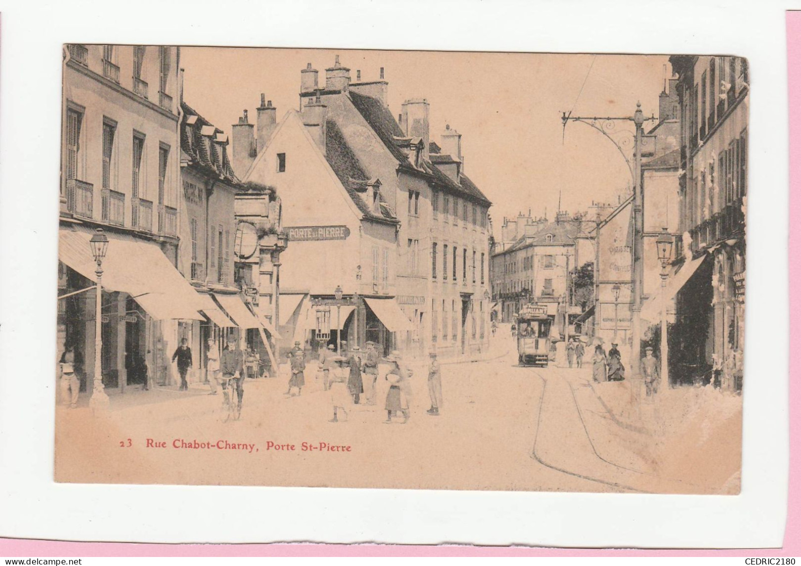 DIJON RUE CHABOT CHARNY PORTE SAINT PIERRE - Dijon