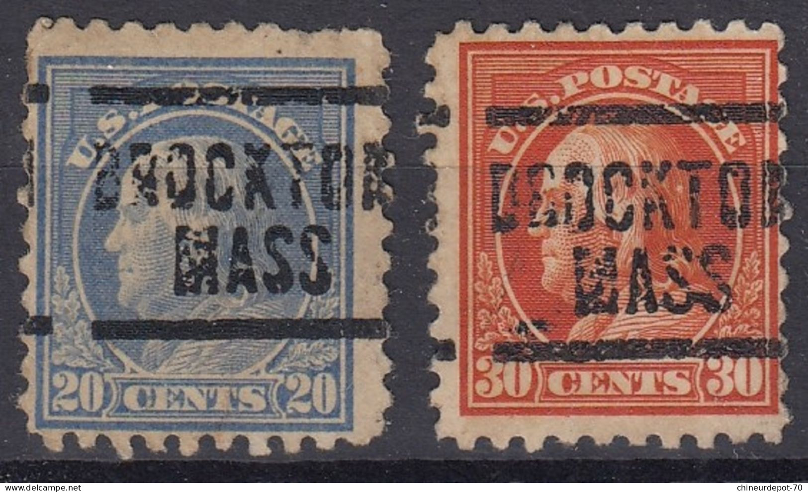 Timbres  Etats-Unis - Other & Unclassified