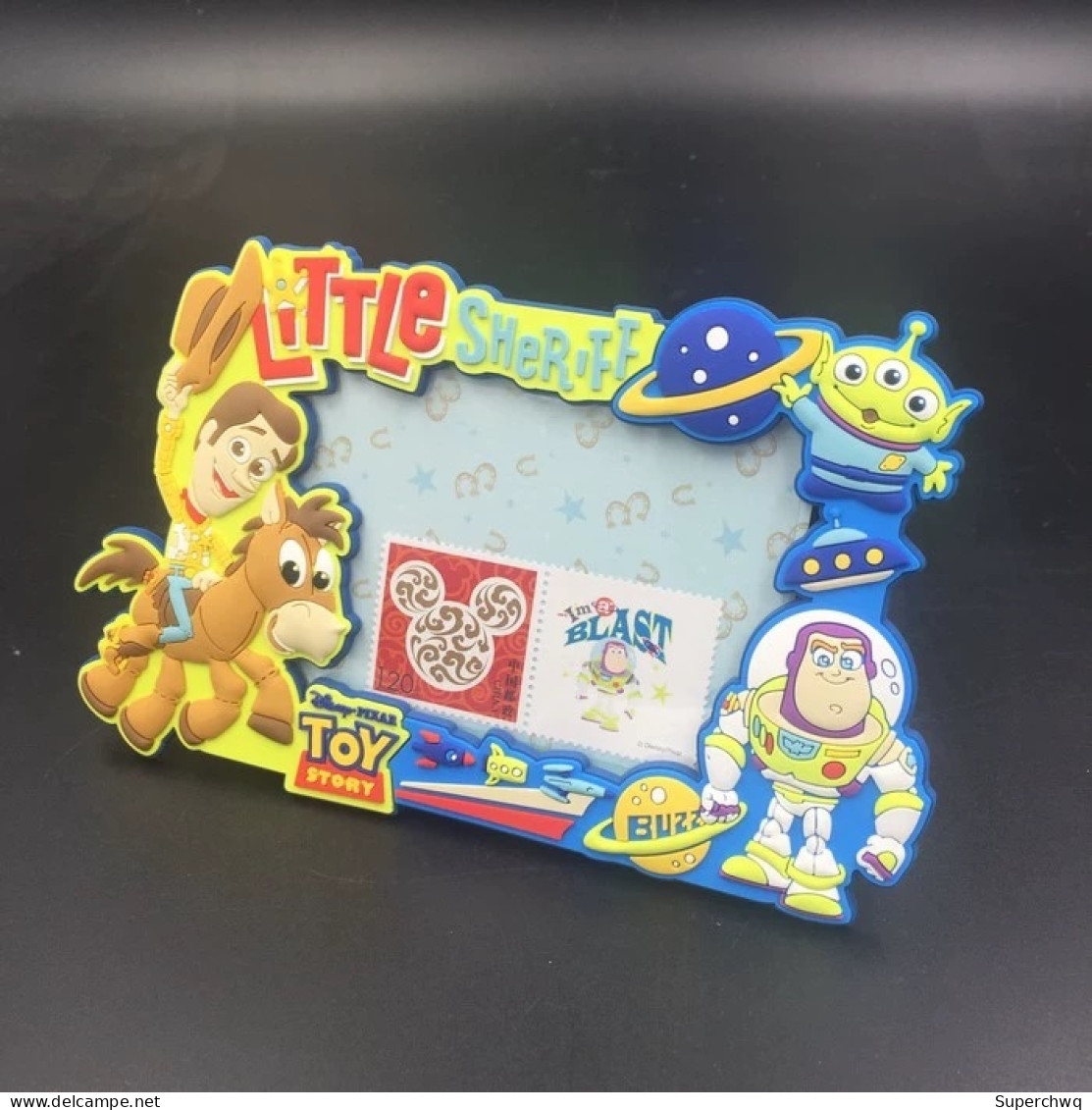 China Shanghai Disney Toy Story Photo Frame Ornament, Containing 1 Stamp - Unused Stamps