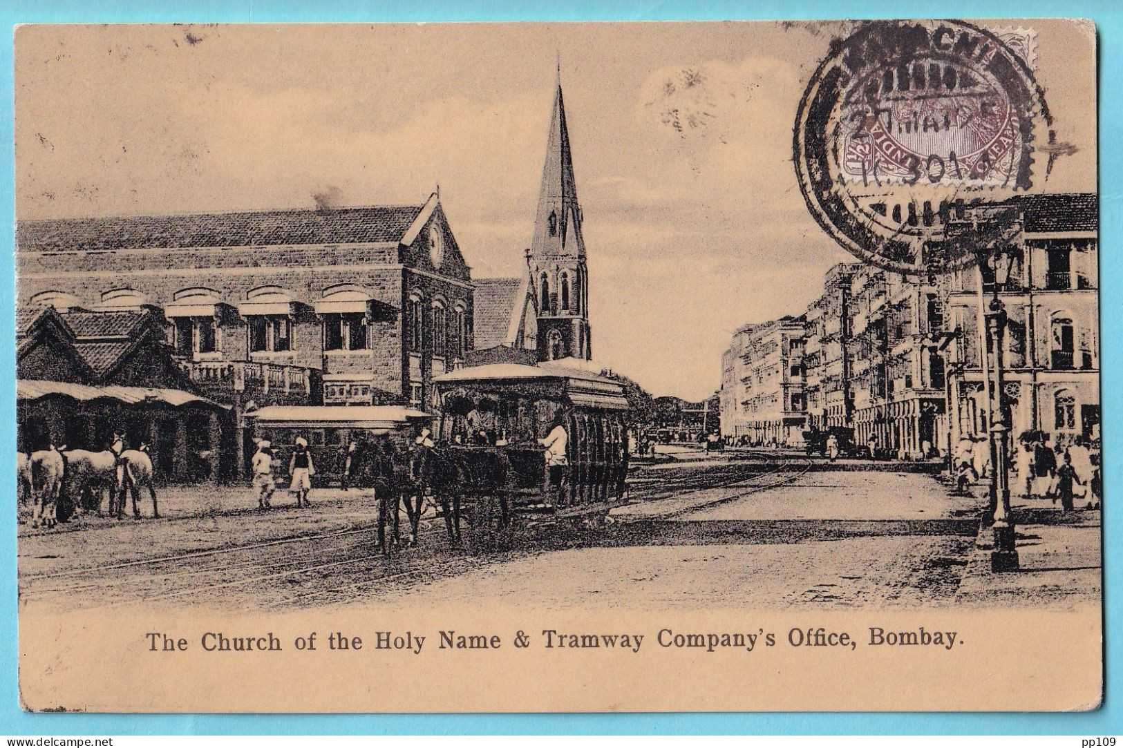 INDIA BOMBAY Tramway Company's Office Church Of The Holy Name - India