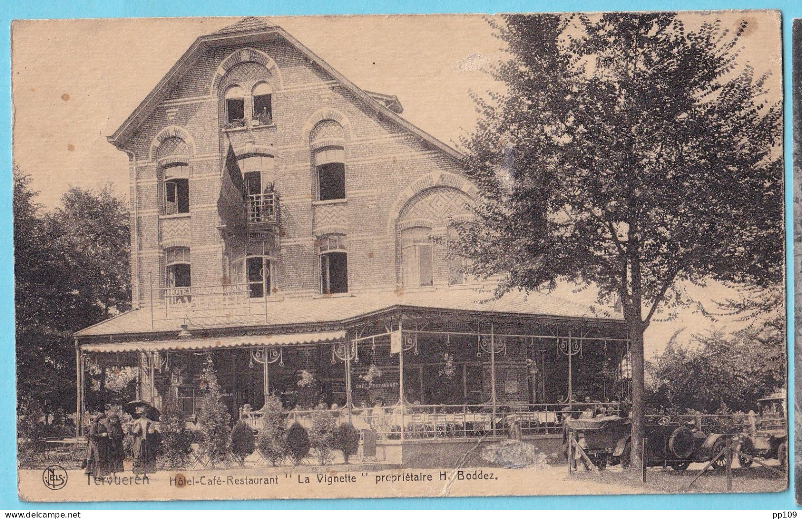 CP TERVUEREN TERVUREN Hôtel La Vignette Henri BODDEZ HEUNEN  Pas Courant  - Tervuren