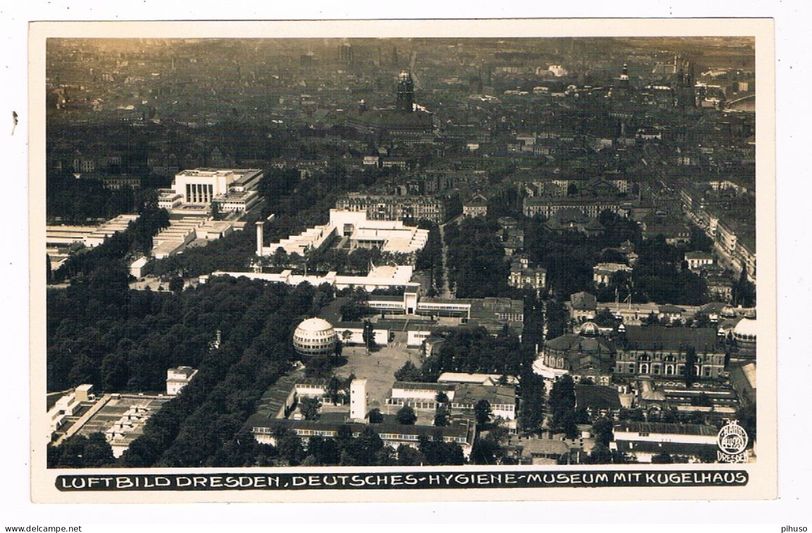 D-17195  DRESDEN : Deutsches-Hygiene-Museum Mit Kugelhaus - Dresden