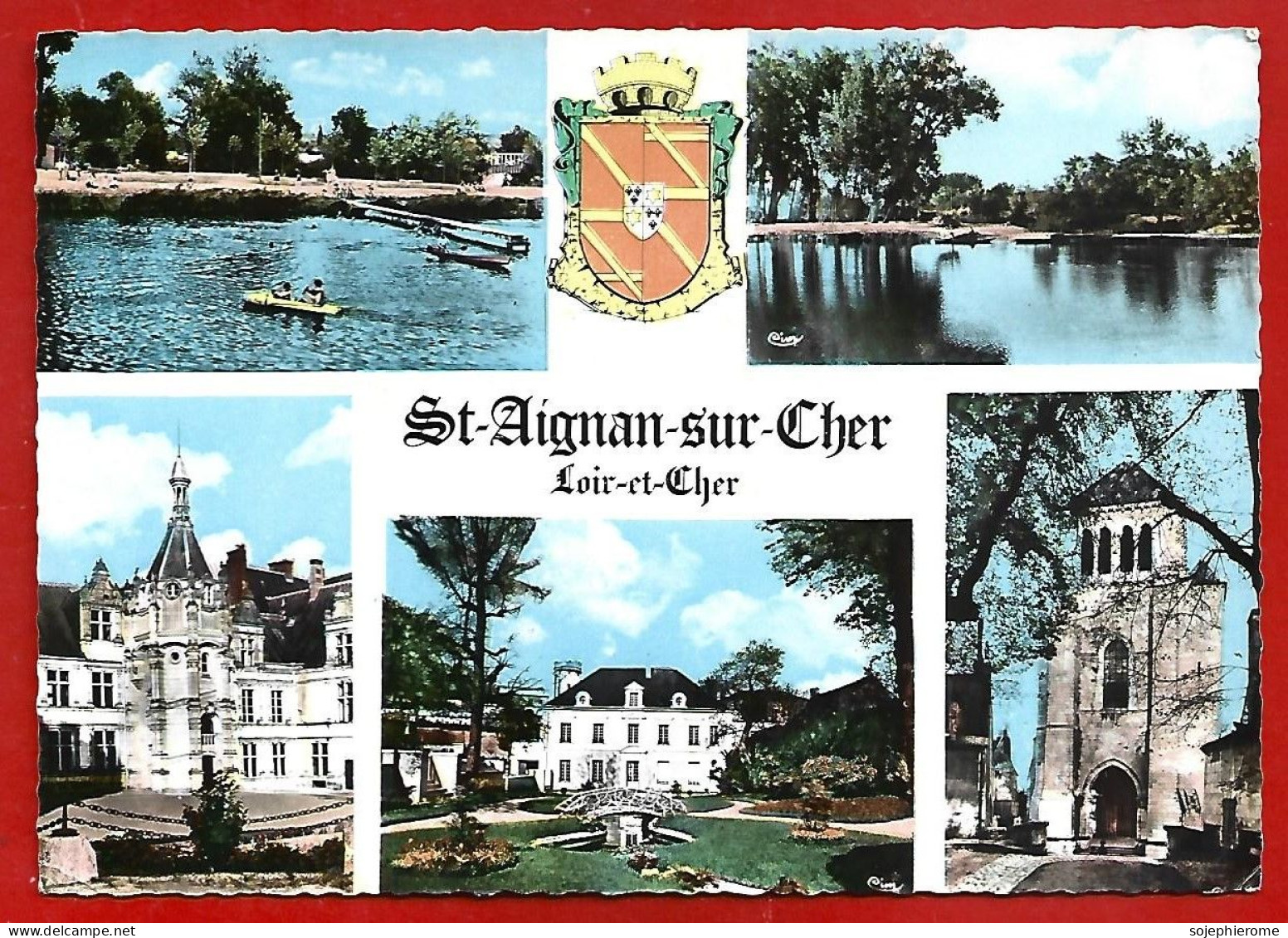 Saint-Aignan-sur-Cher (41) 2scans 11-08-1969 Blason - Saint Aignan