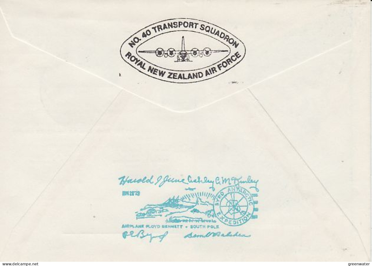 Ross Dependency 1979 Operation Icecube 15 Signature  Ca Scott Base 24 NOV 1979 (RT184) - Lettres & Documents