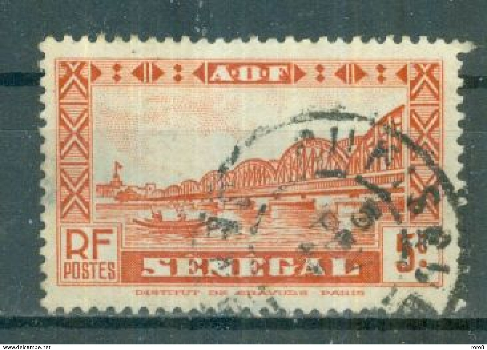 SENEGAL - N°117 Oblitéré - Pont Faidherbe. - Used Stamps