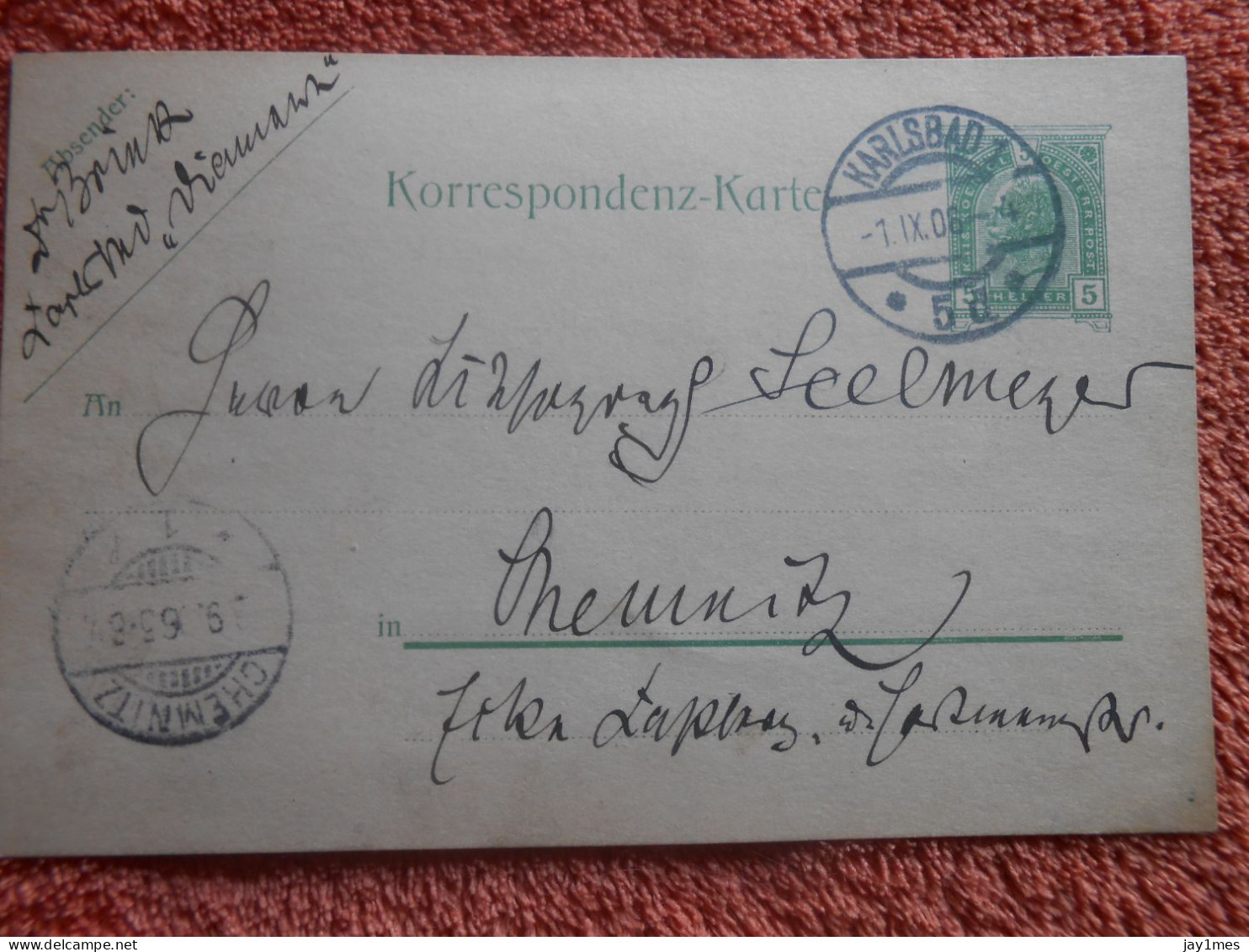 Österreich  Postkarte - Briefe U. Dokumente