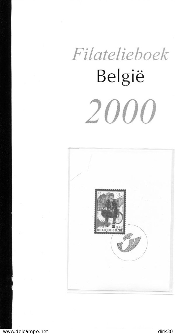 Belgie 2000 Zwartwit Velletje Uit Jaarboek GCB4 Nr 2942 - Folletos Blanco Y Negro [ZN & GC]