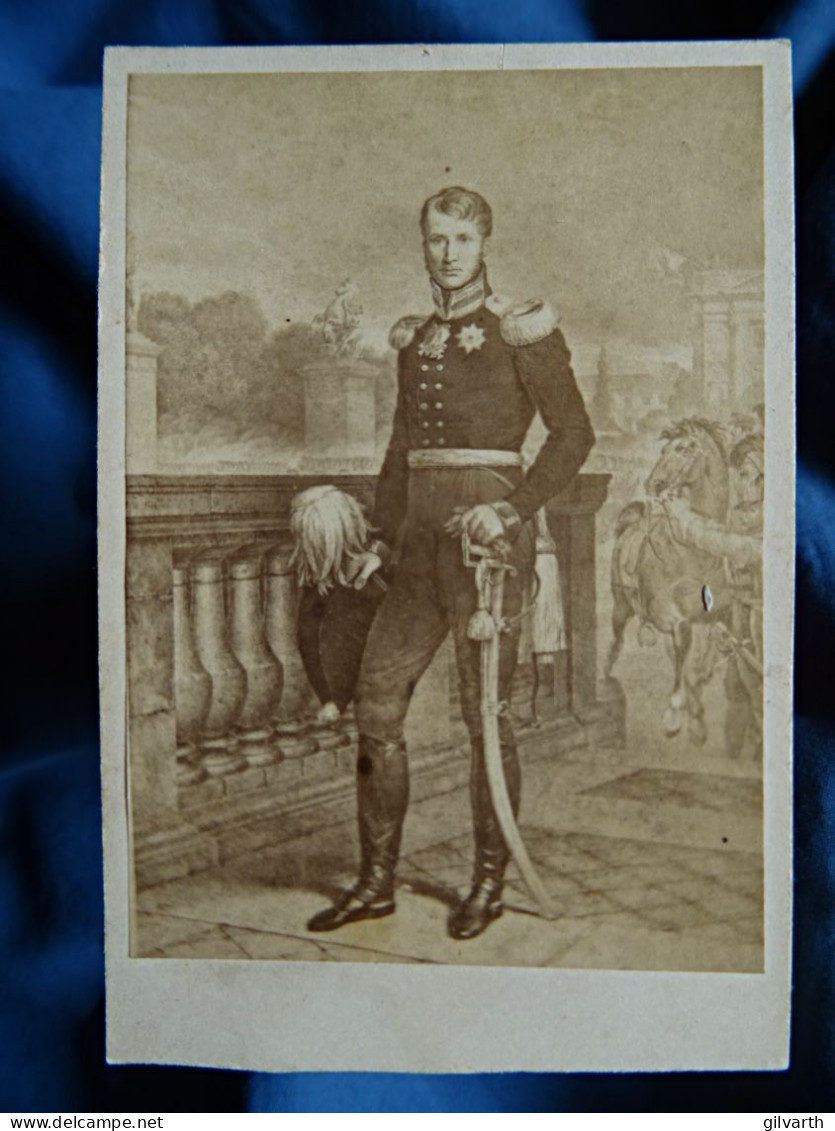 Photo Cdv Anonyme Vers 1860 - Frederic Guillaume III Roi De Prusse L437 - Alte (vor 1900)
