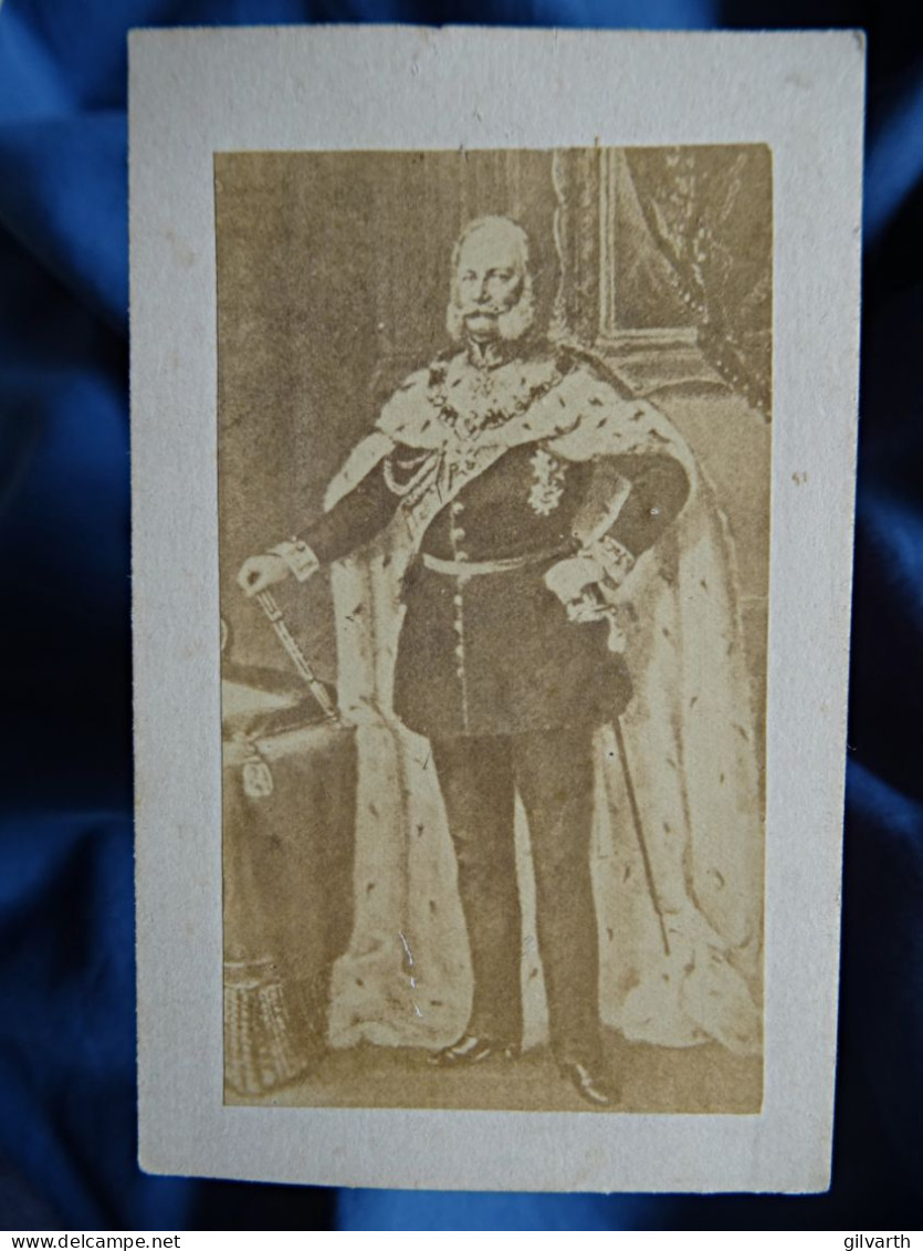 Photo Cdv Anonyme - Wilhelm I Von Preussen, Empereur Guillaume Ier Circa 1865 L437 - Alte (vor 1900)