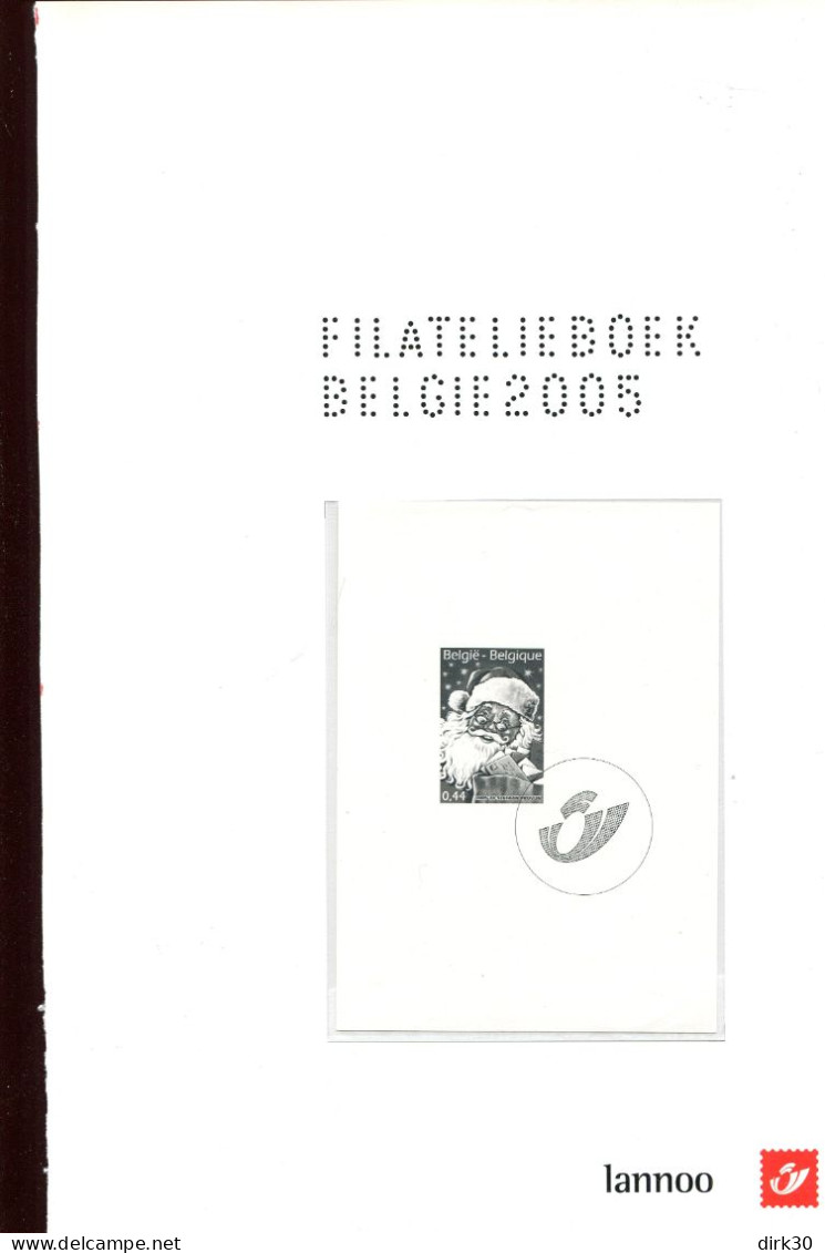 Belgie 2005 Zwartwit Velletje Uit Jaarboek GCB9 Nr 3466 - Foglietti B/N [ZN & GC]