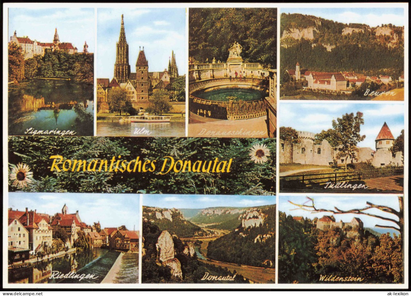 Ansichtskarte  Mehrbildkarte Orte/Städte Im Romantischen Donau-Tal 1970 - Unclassified