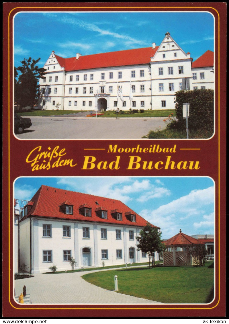 Ansichtskarte Bad Buchau 2-Bild-Karte Mit Gebäude-Ansichten 1990 - Bad Buchau