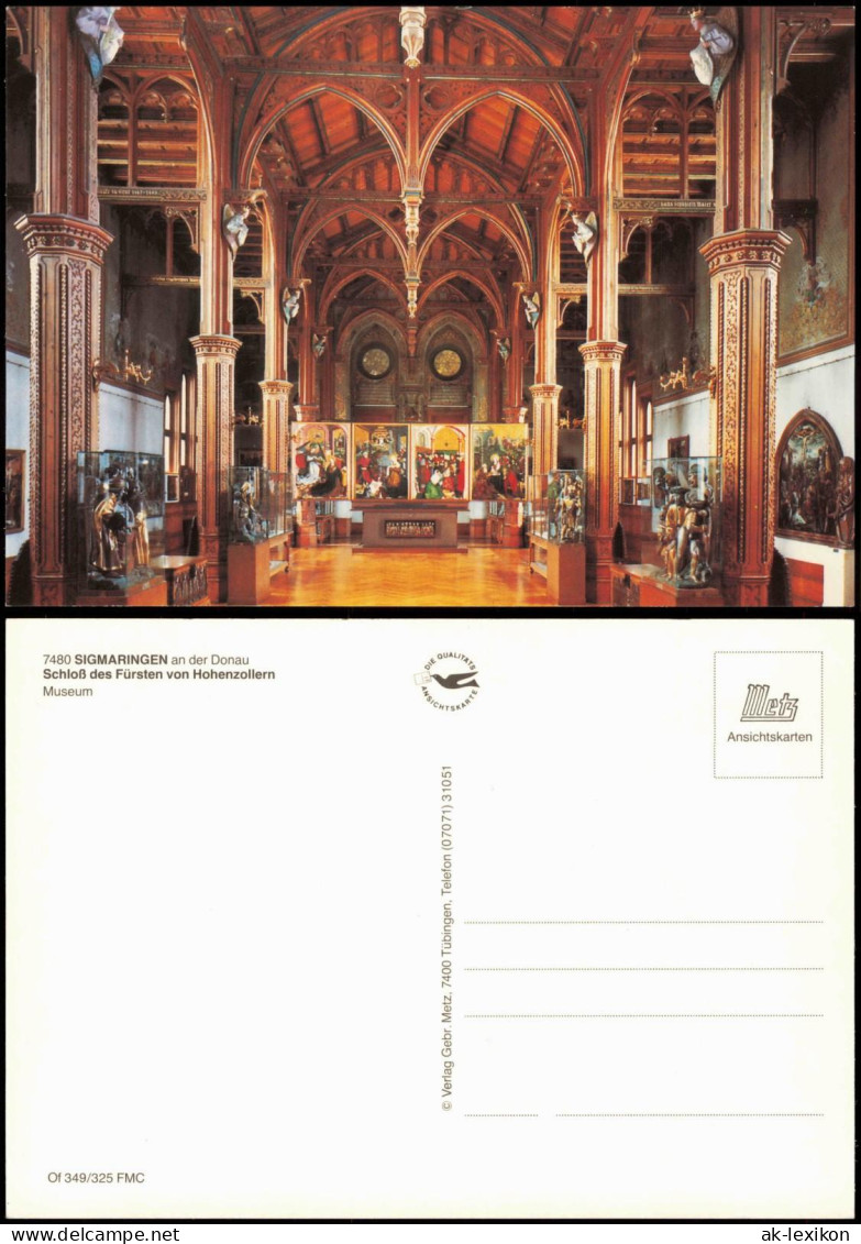 Ansichtskarte Sigmaringen Schloß Des Fürsten Von Hohenzollern Museum 1980 - Sigmaringen