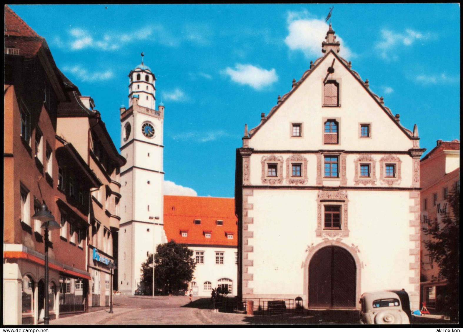 Ansichtskarte Ravensburg Ortsansicht, Partie An Der Kirche 1991 - Ravensburg