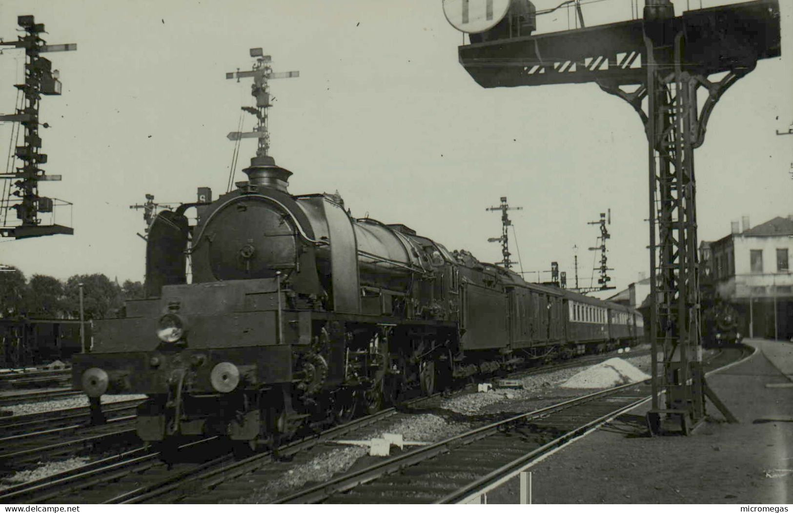 Locomotive En Gare De Namurr - Cliché Jacques H. Renaud, Vers 1930 - Trains