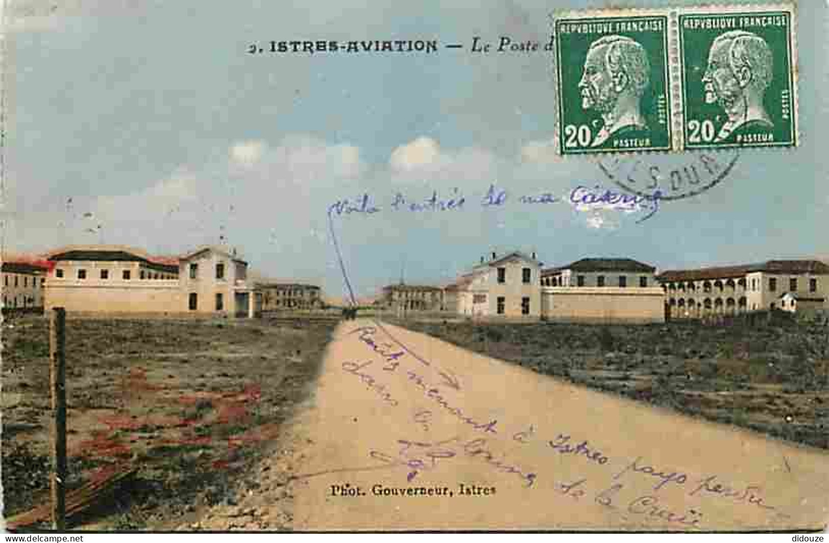 13 - Istres - Aviation - Le Poste De - CPA - Voir Scans Recto-Verso - Istres